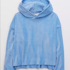 Aerie NWOT Groove on Velour Hoodie, size M